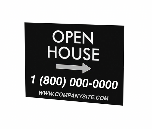 replacement real estate sign for a-frame